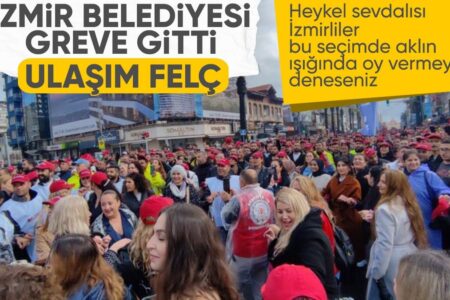 Das Erhöhungsangebot wurde in der Metropolregion Izmir nicht angenommen: Arbeiter gingen auf die Straße