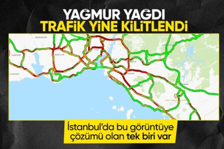 Das Leid der Istanbuler!  Der Verkehr kam zum Erliegen