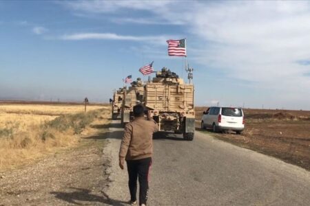 Die USA schickten Unterstützung nach Syrien: Konvoi von 40 Fahrzeugen