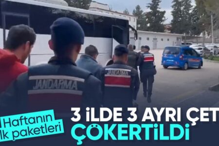 Drei weitere Organisationen der organisierten Kriminalität wurden bei Operationen in Van, Gaziantep und Kırklareli zerschlagen.