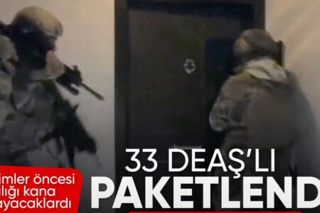 Einsatz gegen ISIS in Sakarya: 33 Verdächtige gefasst