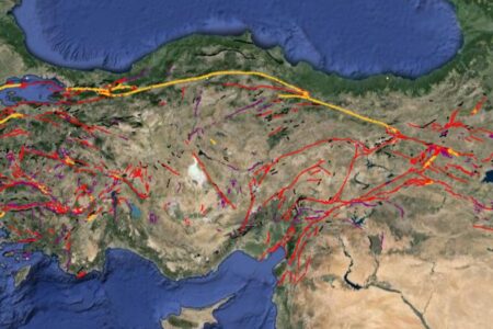 Erdbebengefahr in der Türkei!  MTA aktualisierte Live-Verwerfungslinienkarte