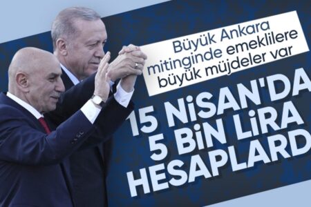 Erklärung von Turgut Altınok, die Rentner glücklich machen wird: Wir werden am 15. April 5.000 Lira auf ihre Konten einzahlen.