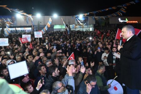 Fahrettin Koca traf sich mit Bürgern in Konya