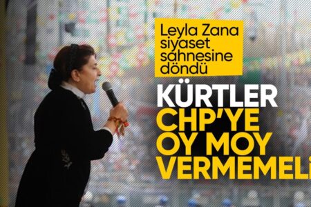 Klare Aussage von Leyla Zana an CHP: Wir werden unseren Willen für uns selbst nutzen
