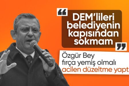 Korrektur von Özgür Özel zu Burcu Köksals DEM-Parteiworten: Es ist eine schlüpfrige Sprache geworden