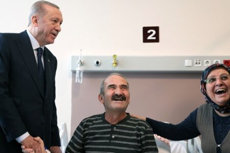 Lächelnder Dialog zwischen Präsident Erdoğan und Bürgern: „Ich hätte gerne einen Tunnel“