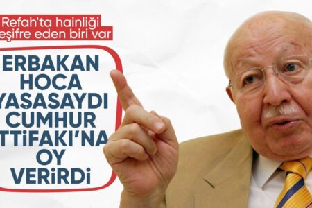 Necmettin Erbakan-Kommentar von Abdurrahman Akyüz von YRP!  „Wenn er gelebt hätte, hätte er mit der Volksallianz weitergemacht“