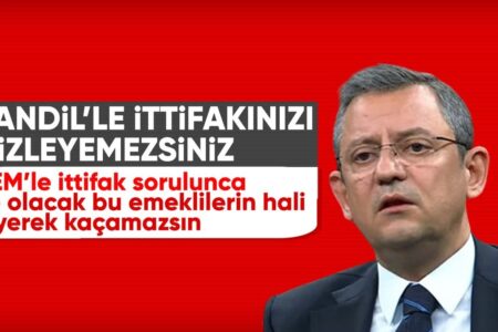 Özgür Özel: CHP hat kein Bündnis mit der DEM-Partei