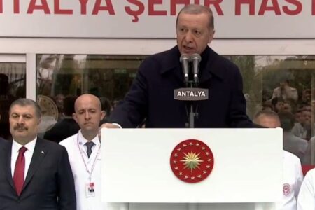 Präsident Erdoğan eröffnete das Stadtkrankenhaus Antalya