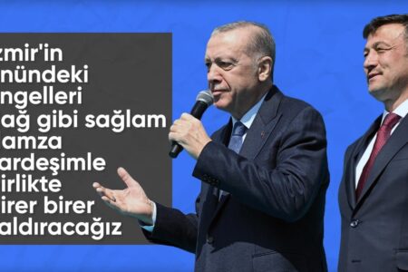 Präsident Erdoğan: Wir werden mehr mit Hamza Dağ in Izmir unternehmen