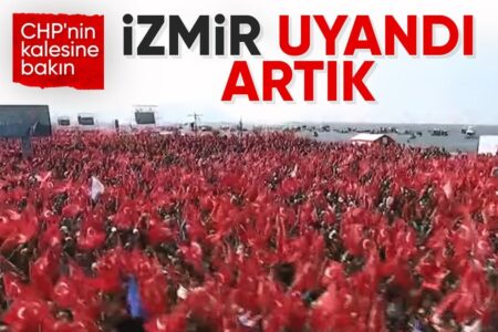 Präsident Erdoğan wurde in Izmir mit Begeisterung empfangen