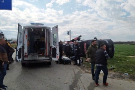 Schrecklicher Unfall in Tekirdağ!  Lkw und Personen-Kleinbus kollidierten: 5 Tote, 10 Verletzte