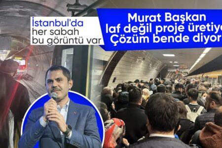 Teilen von U-Bahn-Störungen von Murat Kurum: Wir werden es im April los!