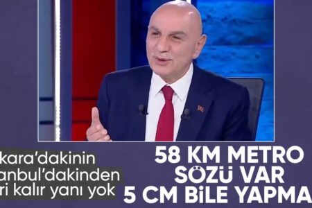 Von Turgut Altınok bis Mansur Yavaş: Er hat in Ankara nicht einmal eine 5-Zentimeter-U-Bahn gebaut