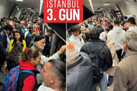 Das Problem auf der U-Bahn-Linie Üsküdar-Samandıra konnte mehr als 50 Stunden lang nicht gelöst werden.