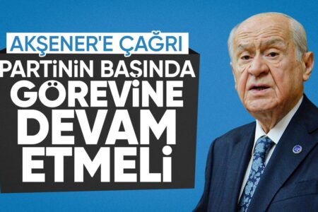 Devlet Bahçelis „Rückeinladung“ an Akşener