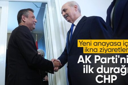 Die Arbeit an der neuen Verfassung hat begonnen: Kurtulmuş besuchte Özel