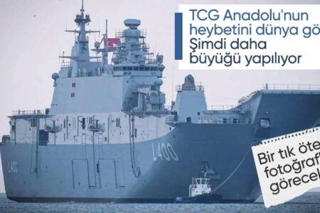 Die Designarbeiten haben begonnen: TCG Anadolu wird größer gebaut