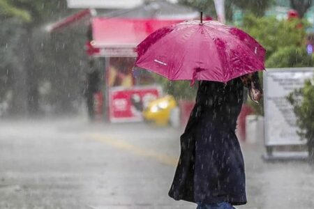 Die Meteorologie warnt: Die ganze Woche über ist mit starkem Regen zu rechnen