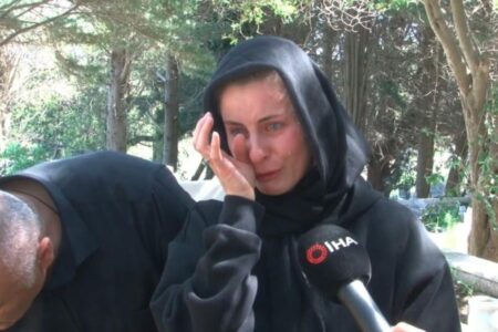 Die trauernde Frau von Oğuz Murat Aci brach in Tränen aus: „Mein Sohn wird niemals in der Lage sein, die Hand seines Vaters zu küssen.“