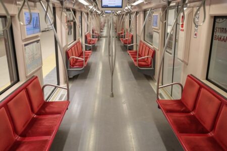 Die U-Bahnlinie Başakşehir – Kayaşehir bediente in einem Jahr 5 Millionen Passagiere
