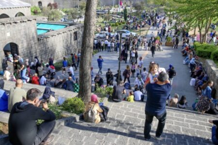 Diyarbakır beherbergte während des Feiertags etwa 500.000 Menschen
