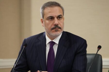 Gaza-Botschaft von Außenminister Hakan Fidan