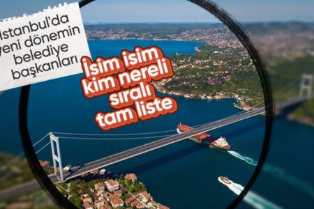 Istanbul hat seine Wahl getroffen!  Hier sind die Heimatstädte der Gemeindevorsteher