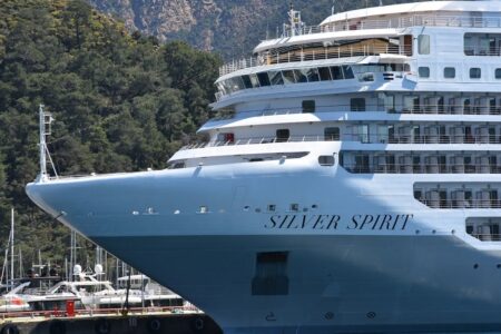 Marmaris begrüßte die Kreuzfahrtsaison 2024: 490 Passagiere landeten im Hafen
