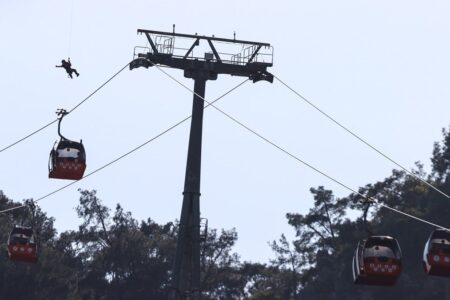 Neue Szenen von den Rettungseinsätzen beim Seilbahnunglück in Antalya