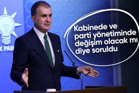 Ömer Çelik antwortete: Wird es einen Wechsel in der AK-Partei geben?