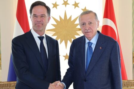 Präsident Erdoğan empfing Rutte