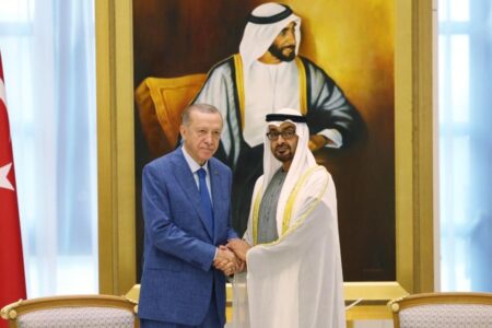 Präsident Erdoğan hat mit Al Nahyan telefoniert