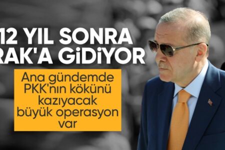 Präsident Erdoğan reist nach 12 Jahren in den Irak!  Der Umgang mit Terrorismus steht auf der Tagesordnung
