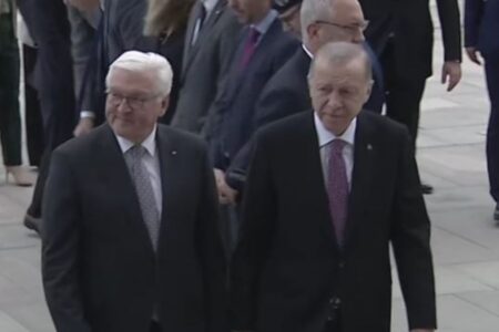 Präsident Erdoğan traf sich in Ankara mit seinem deutschen Amtskollegen Steinmeier