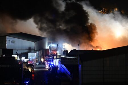 Untersuchung des Brandes im Industriegebiet in Ankara: 5 Personen festgenommen