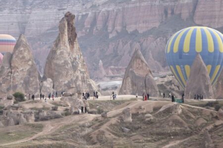 Windbehinderung von Ballontypen in Kappadokien: Flüge verschoben