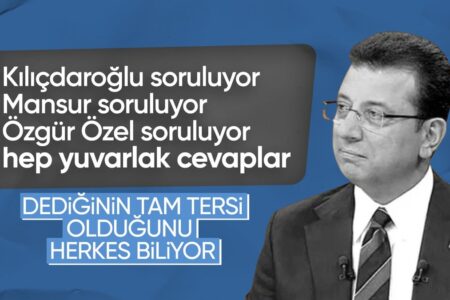 Antwort von Ekrem İmamoğlu an Kılıçdaroğlu, der sagte: „Ich wurde erdolcht“