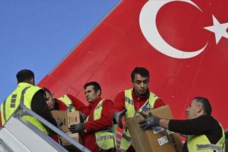 Das Außenministerium gab bekannt: Türkiye steht bei der Hilfe für Gaza an erster Stelle