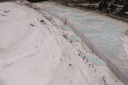 Das Ziel in Pamukkale ist es, die 3-Millionen-Besucherzahl zu überschreiten