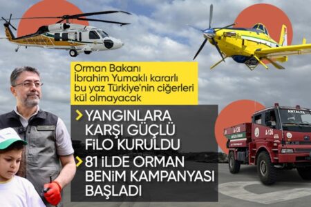 Den Anfang machte Minister İbrahim Yumaklı: Die Kampagne „Wald gehört mir“, die in 81 Provinzen umgesetzt werden soll, wurde gestartet