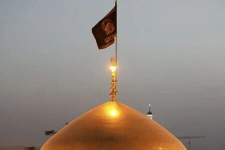 Der iranische Präsident Receiver ist gestorben: Schwarze Flagge am Grab von Imam Reza gehisst