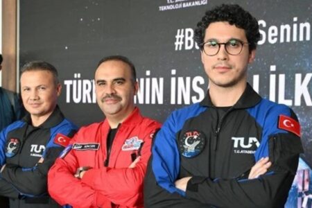 Der zweite türkische Astronaut Tuva Cihangir Atasever wird seinen ersten Flug machen