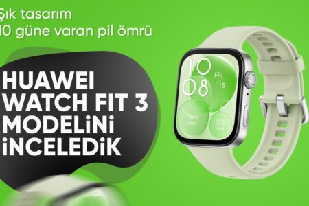 Die erste Uhr von Huawei mit quadratischem Display, Watch Fit 3, ist in der Türkei erhältlich