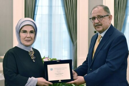 First Lady Erdoğan erhielt die prestigeträchtige Auszeichnung für das Projekt „Zero Waste“.