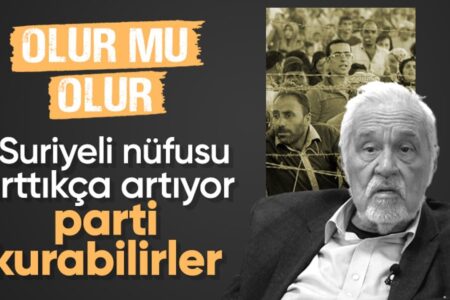 İlber Ortaylı erläuterte, was ihm Sorgen bereitet: Syrer können eine Partei gründen