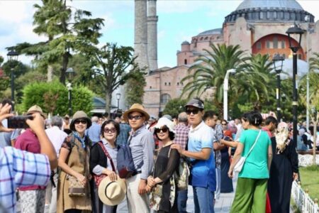 Istanbul hat in den ersten vier Monaten des Jahres einen Tourismusrekord gebrochen