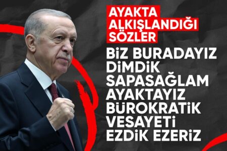 Klare Botschaft von Präsident Erdoğan: Wir stehen groß und stark da