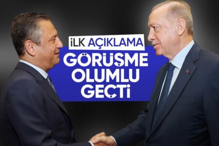 Özgür Özel: Unser Treffen mit Präsident Erdoğan war positiv